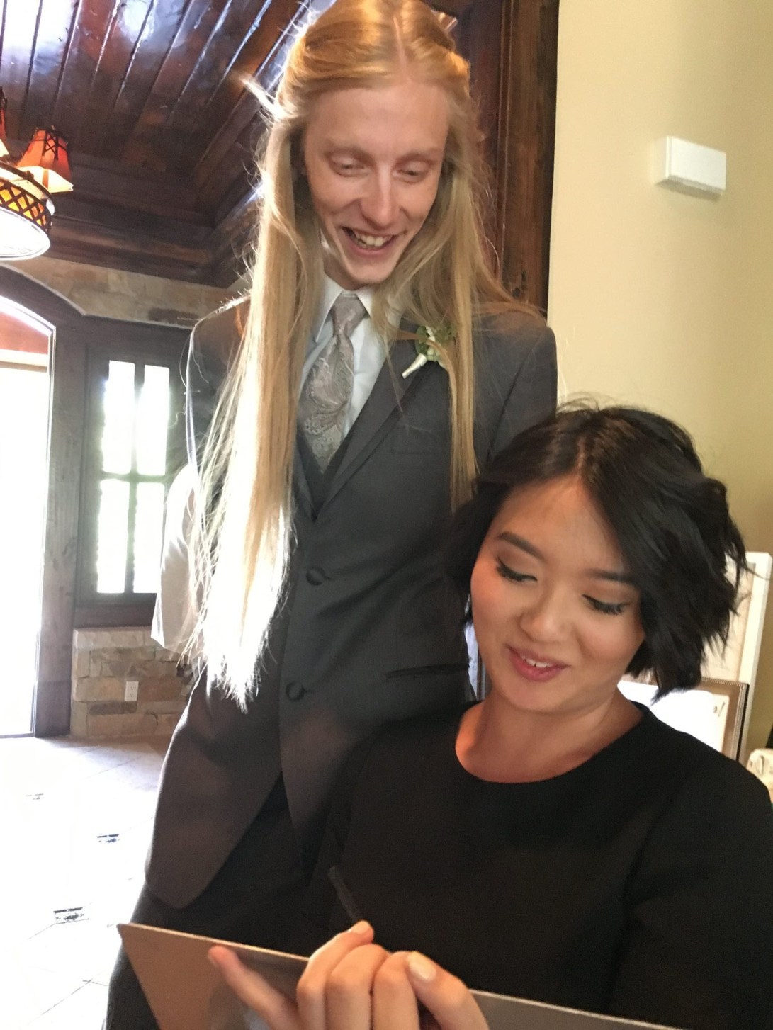 sarah and karl cutest pic ever aug 20